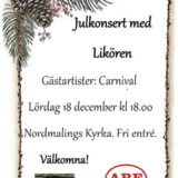 Julkonsert med Likören och Carnival