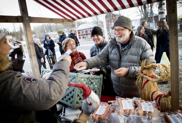 Christmas market Olofsfors