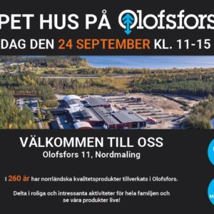 Öppet hus på Olofsfors AB