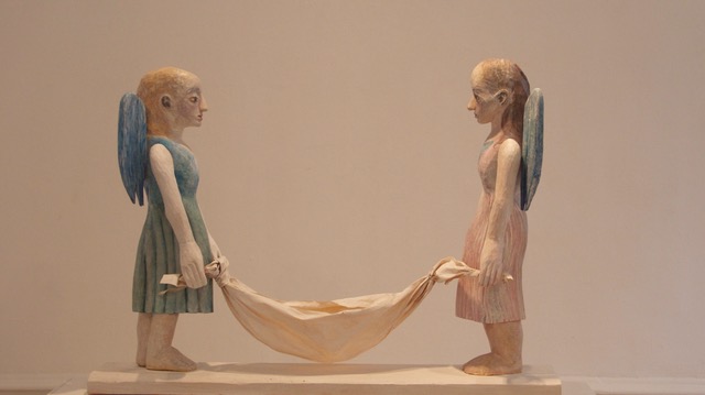 Åsa Holmlund, sculptures - opening