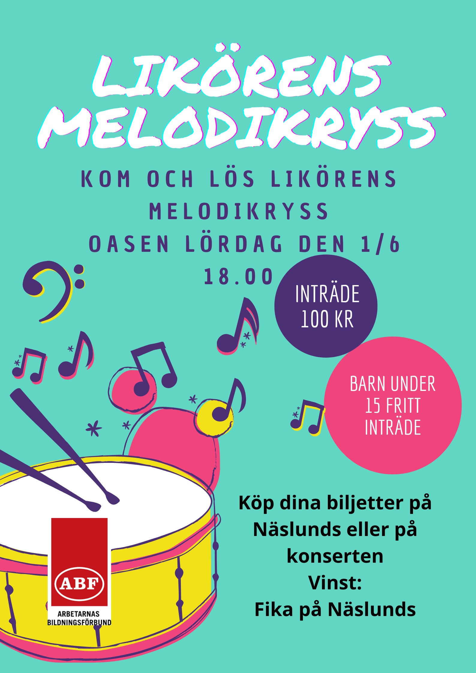 Likörens melodikryss