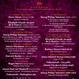 The Nordic Baroque Band på Baroque and Beyond 2025