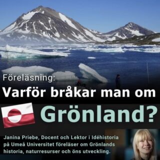 Varför bråkar man om Grönland?